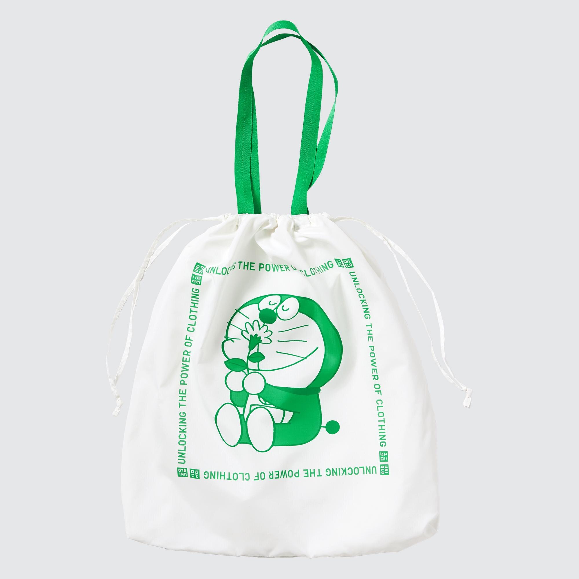 Doraemon UT Recycled Pocketable Bag UNIQLO UK