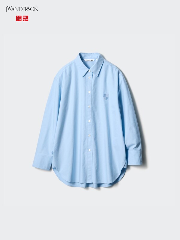 OXFORD LONG SLEEVE LONG SHIRT