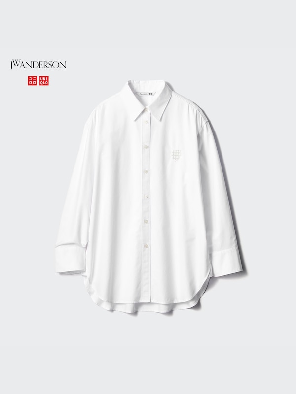 Oxford Long-Sleeve Long Shirt