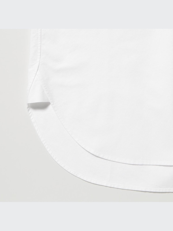 Oxford Long-Sleeve Long Shirt
