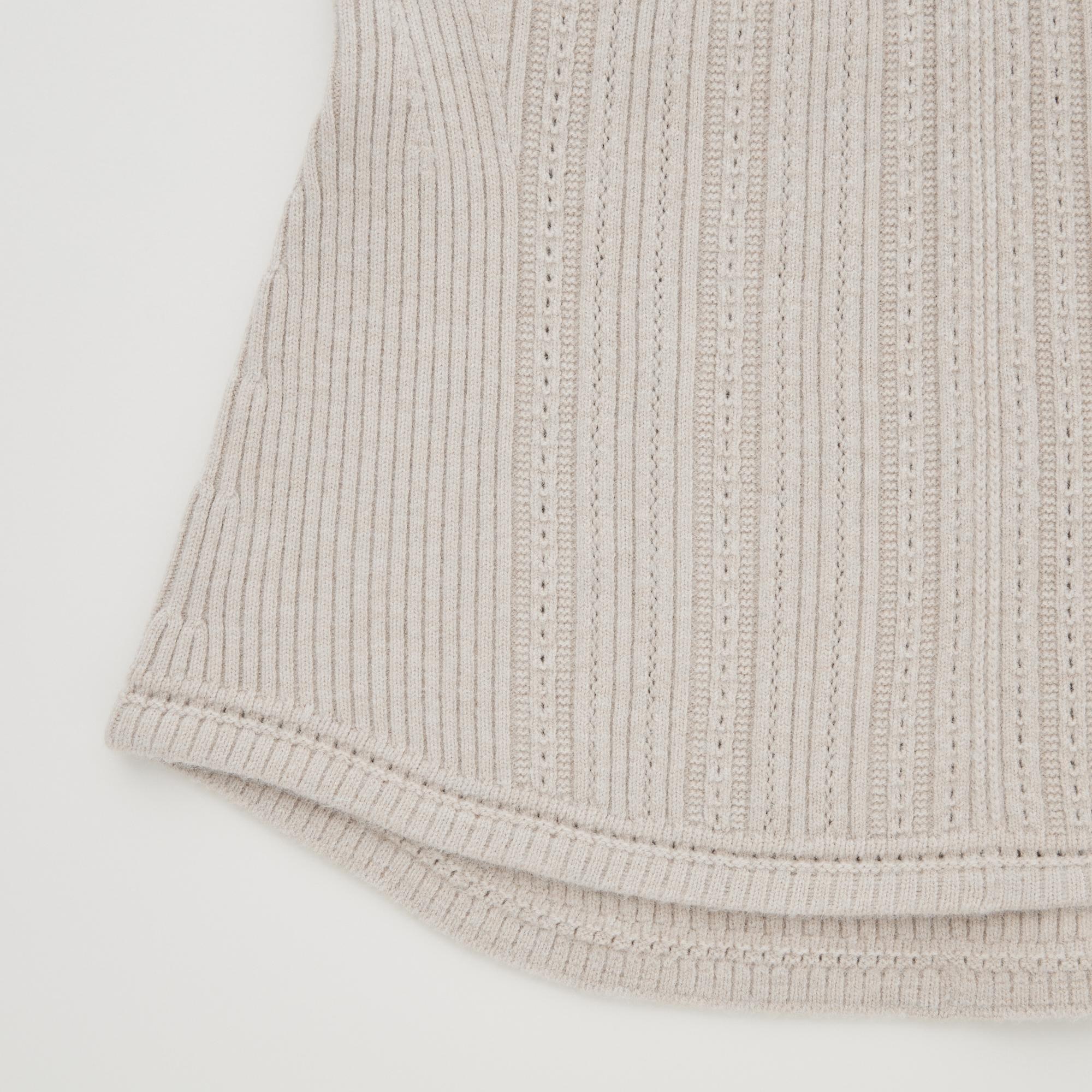 WOMEN'S 3D KNIT SOUFFLE YARN RIBBED BUSTIER | UNIQLO CA