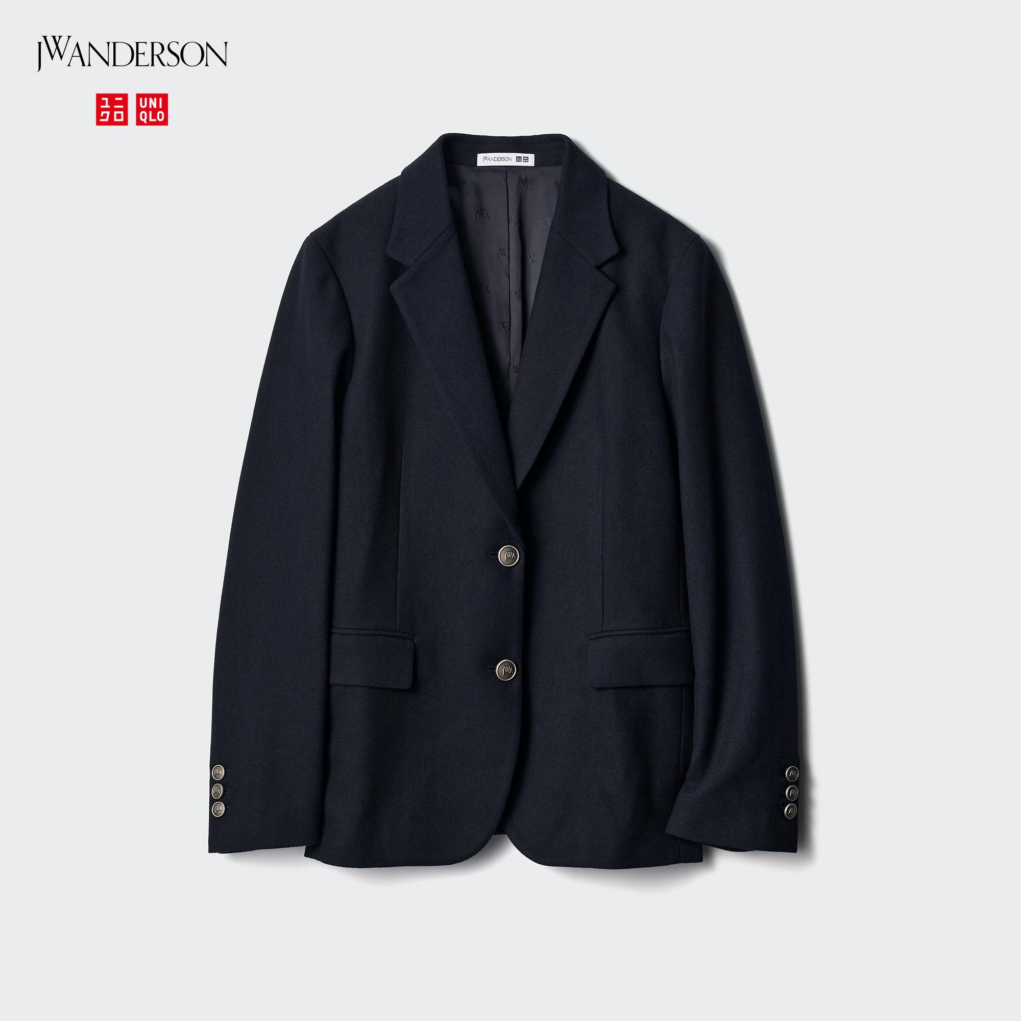 Uniqlo double breasted clearance jacket