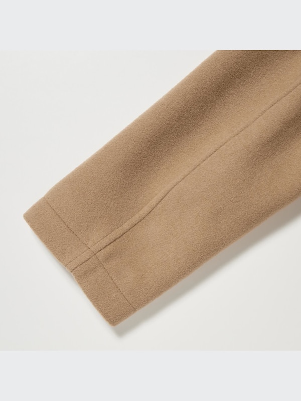 Wool Blend Duffle Short Coat