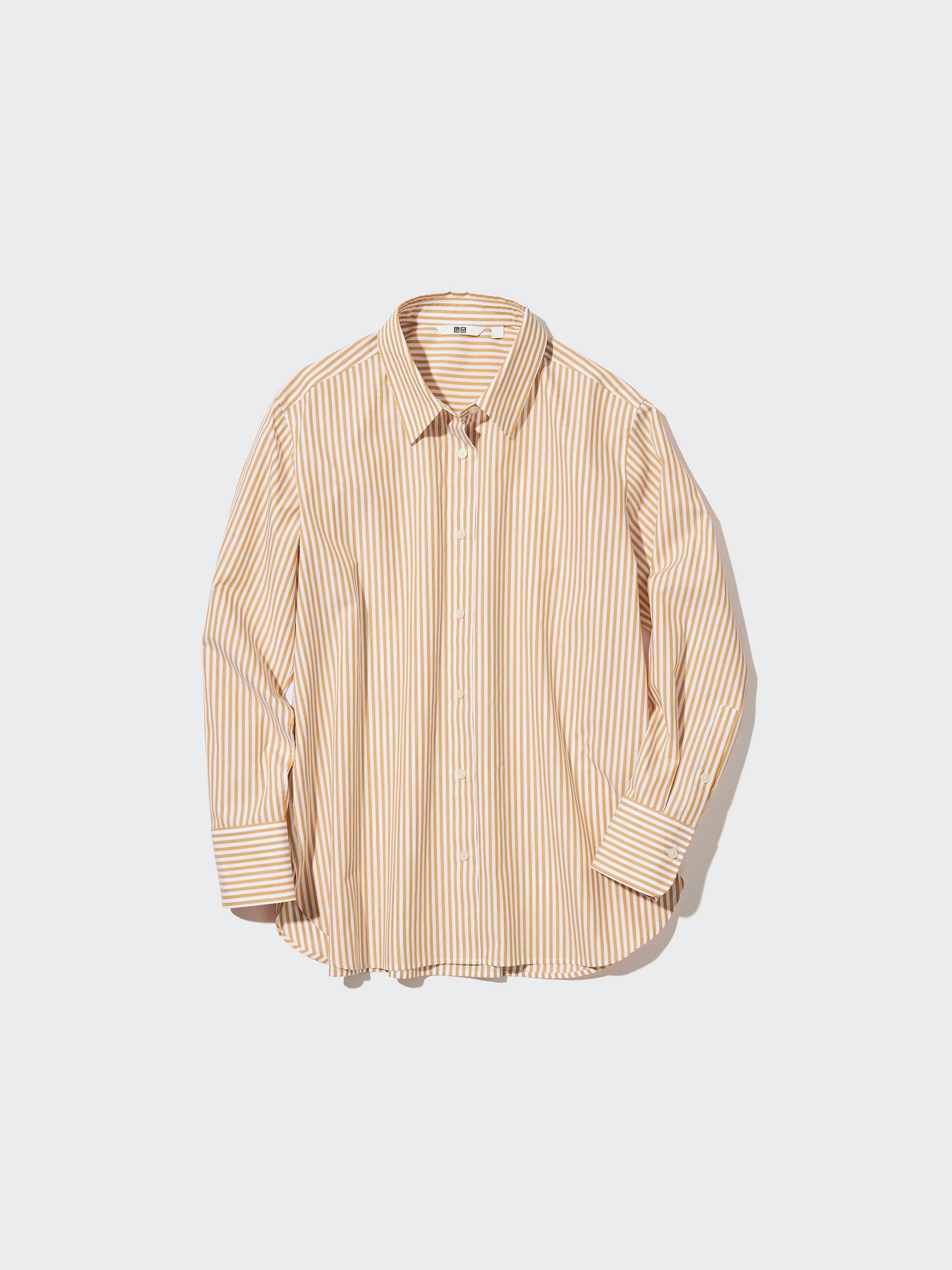 Cotton Striped Long-Sleeve Shirt | UNIQLO US