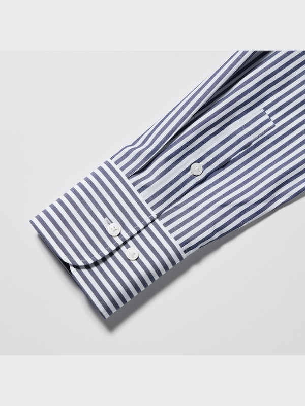Cotton Striped Long-Sleeve Shirt
