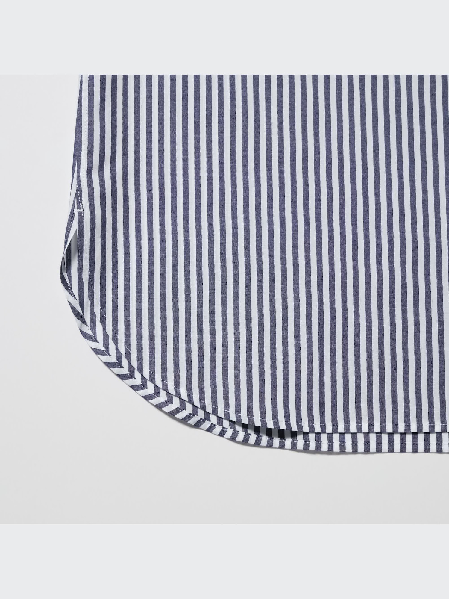 Cotton Striped Long-Sleeve Shirt | UNIQLO US
