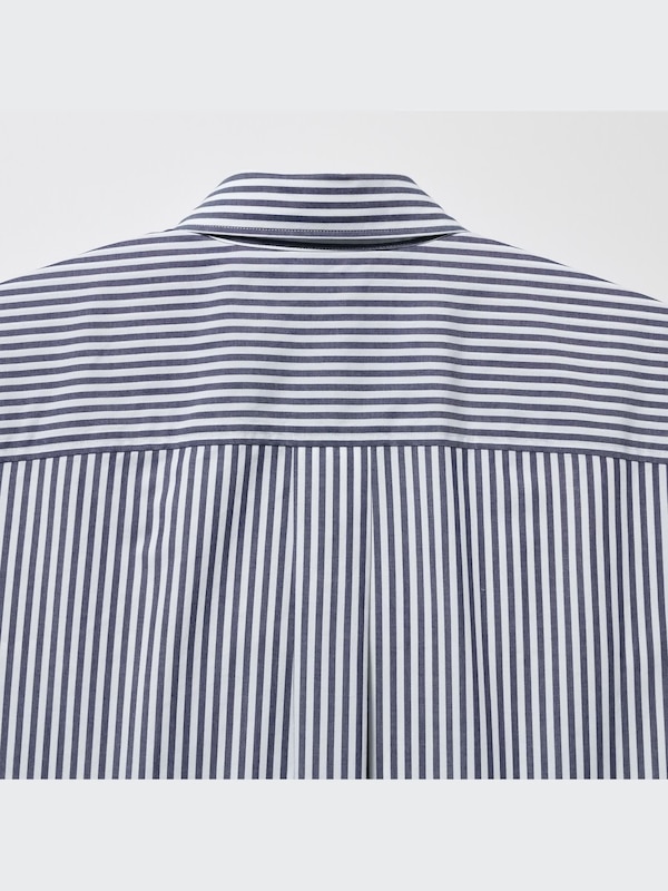 Cotton Striped Long-Sleeve Shirt