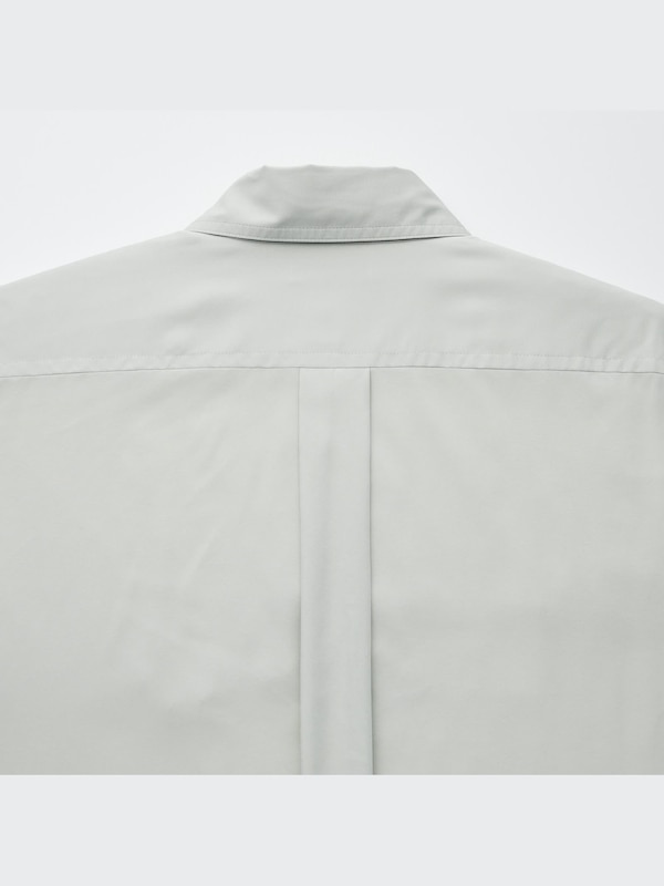 Draped Long-Sleeve Shirt