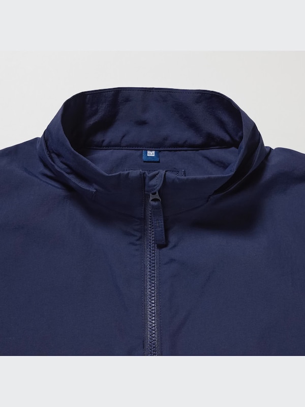 Pocketable Nylon Parka (Color Block)