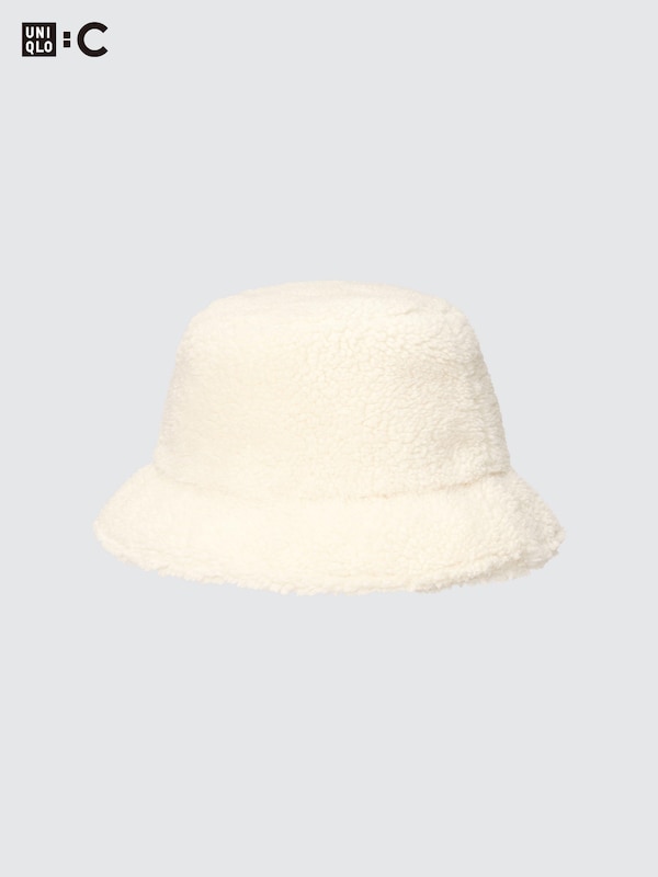 FAUX SHEARLING ADJUSTABLE BUCKET HAT