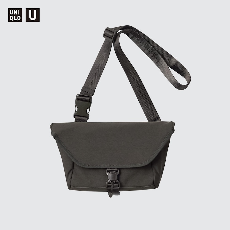 Mini Crossbody Bag Small Shoulder Bag For Men, Women Mini Messenger Satchel  Bag Black