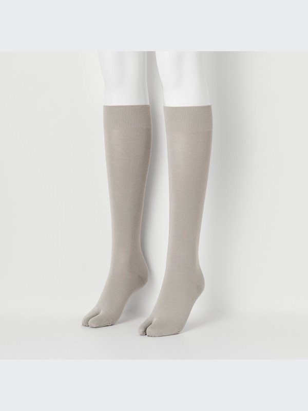 HEATTECH Knee High Socks (Split-Toe)
