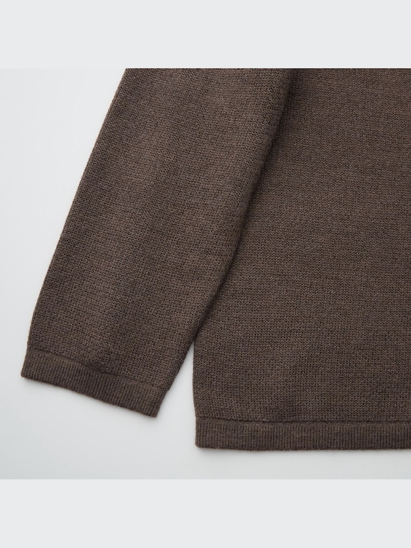 Knitted Overshirt Jacket