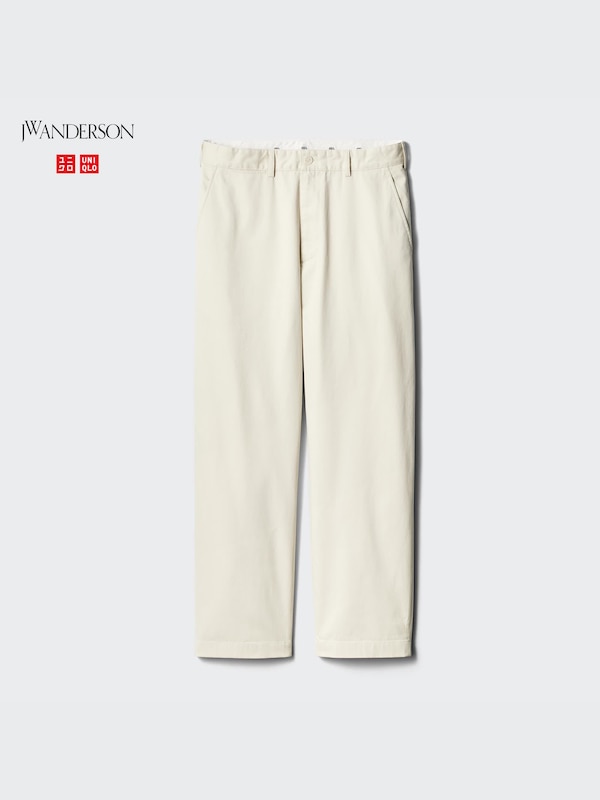 Wide-Fit Chino Pants