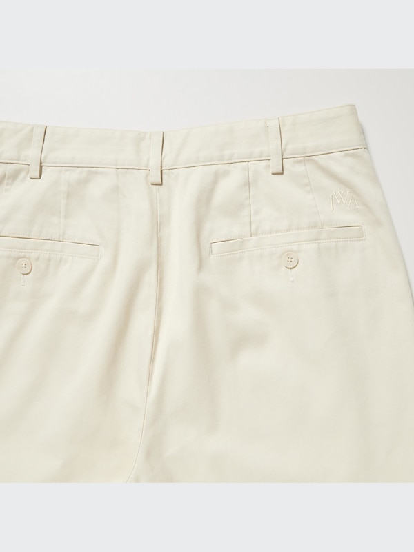 Wide-Fit Chino Pants