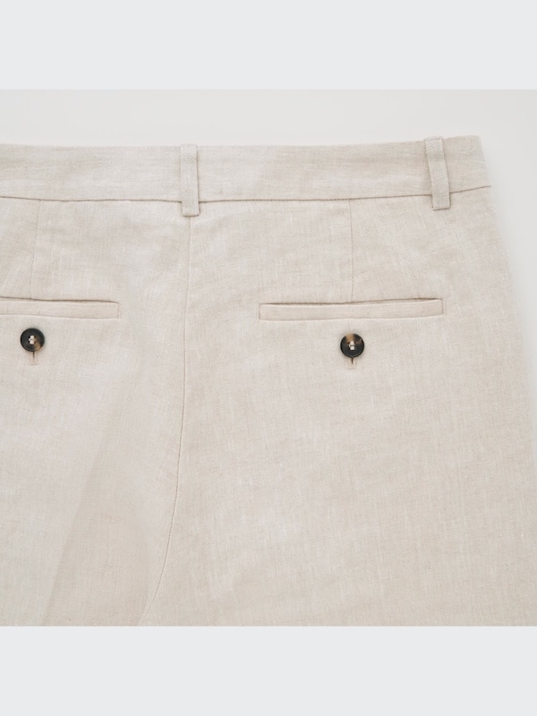 Pantalon Fuselé en Lin