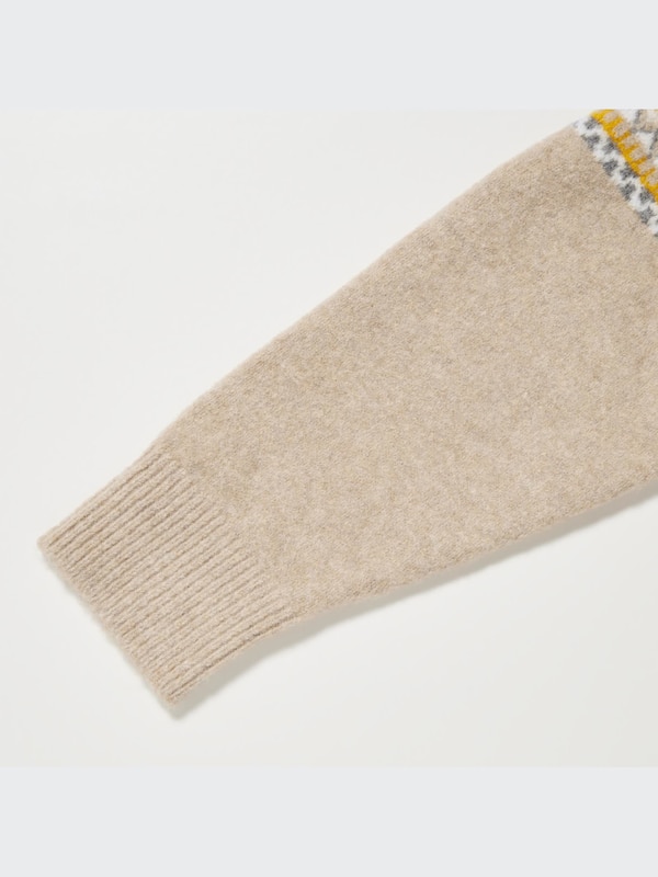 Kids Soufflé Fair Isle Knit Jumper