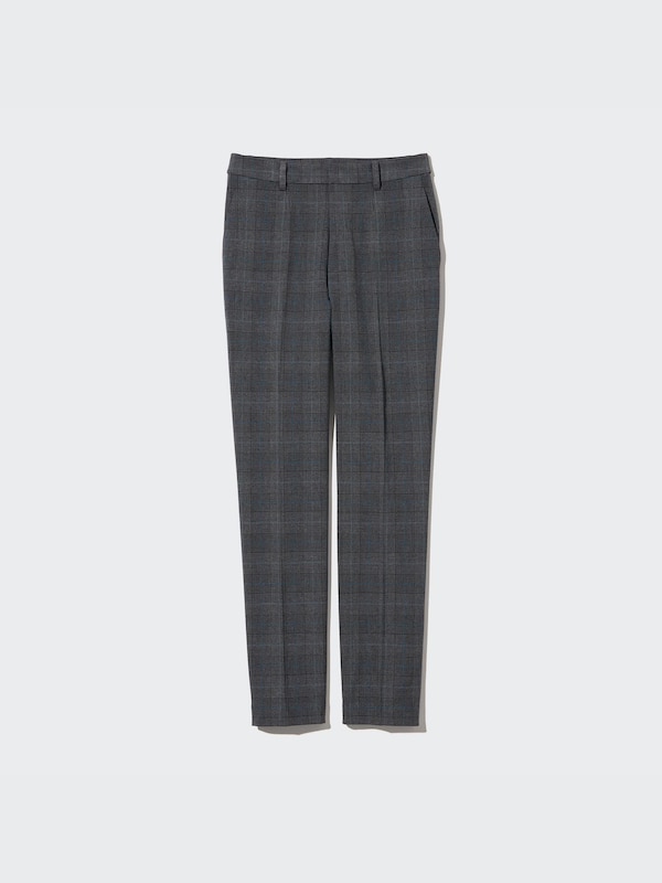 Smart Ankle Pants (2-Way Stretch Glen Check)