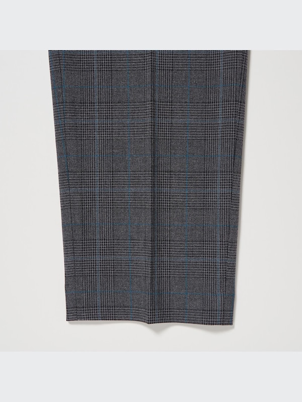 Smart Ankle Pants (2-Way Stretch Glen Check)