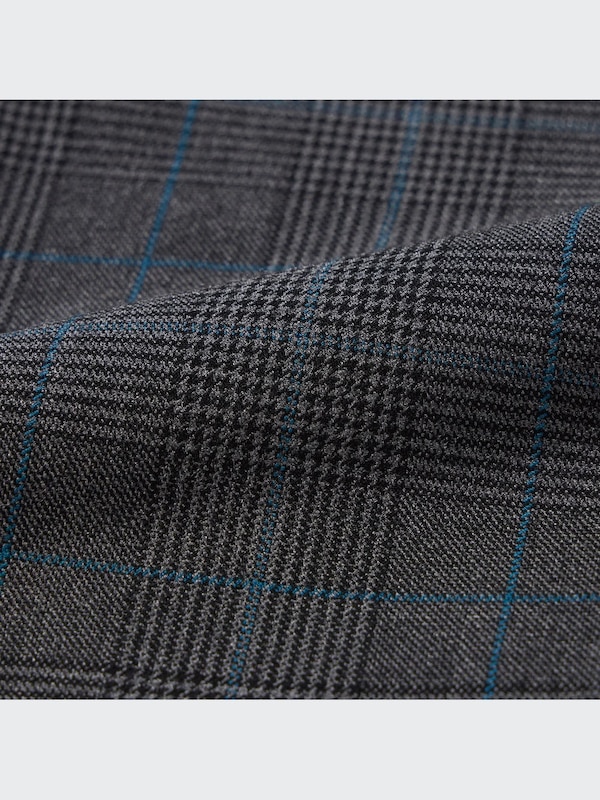 Smart Ankle Pants (2-Way Stretch Glen Check)