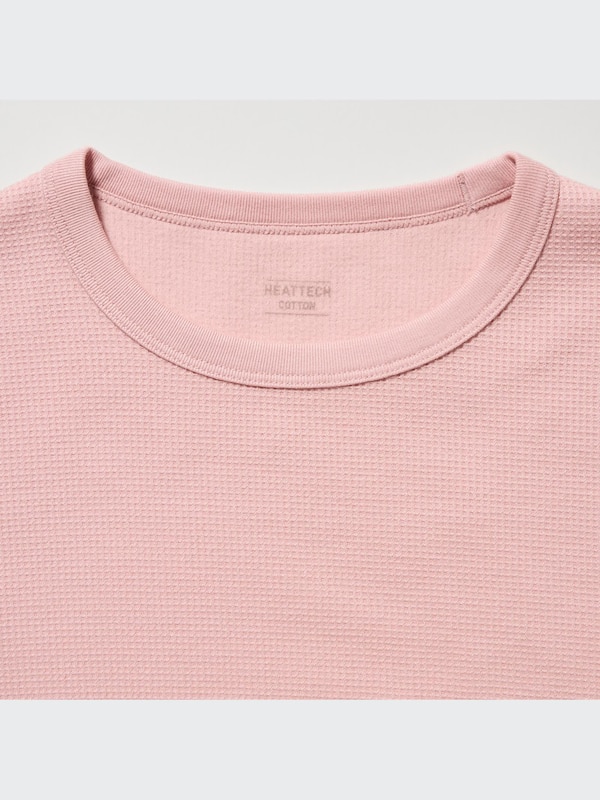 HEATTECH Cotton Waffle T-Shirt | Extra Warm