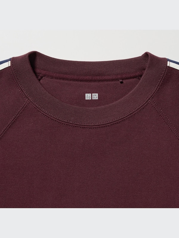 Side-Stripe Long-Sleeve Sweatshirt