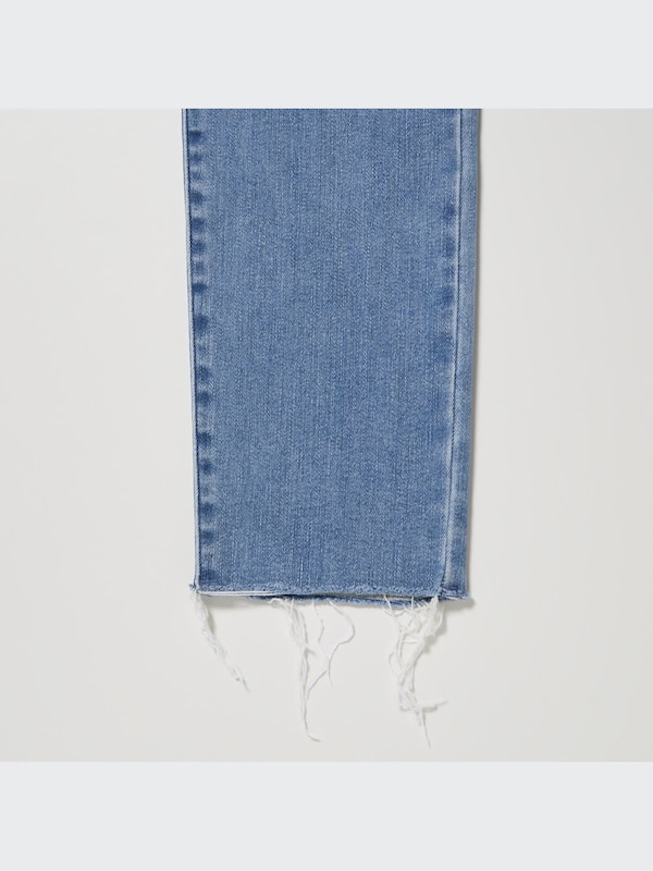 Ultra Stretch Distressed Jeans (Mid-Rise)