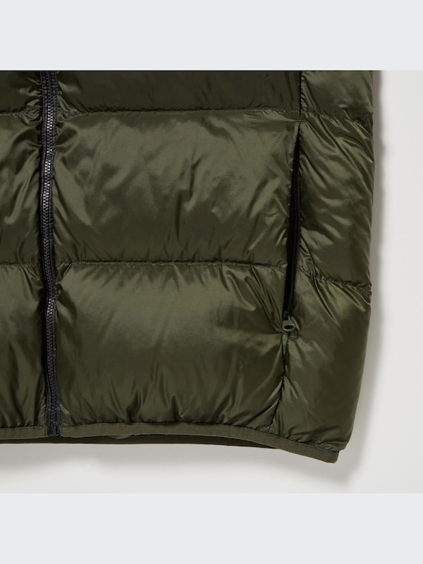 Ultra Light Down Vest (Wide Quilt) (Color Block)