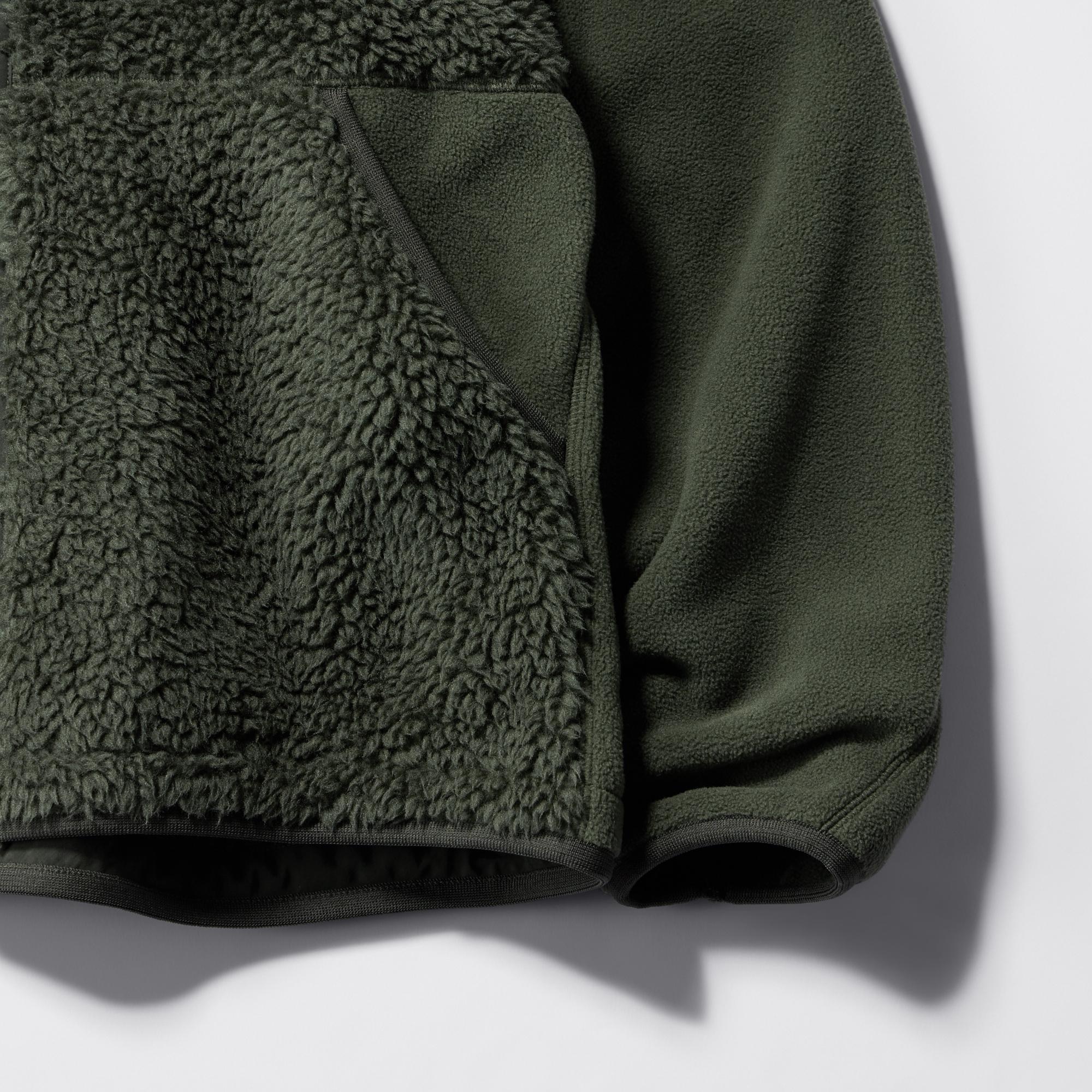 Fleece on sale hoodie uniqlo