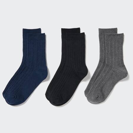 Cable Knit Socks (Three Pairs)