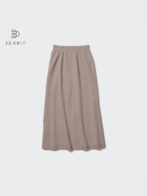 3D KNIT SOUFFLE YARN SKIRT