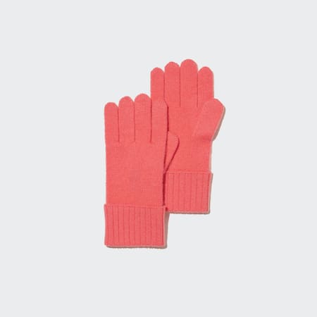 100% Cashmere Knitted Gloves