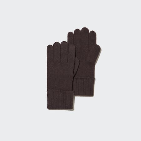 100% Cashmere Knitted Gloves