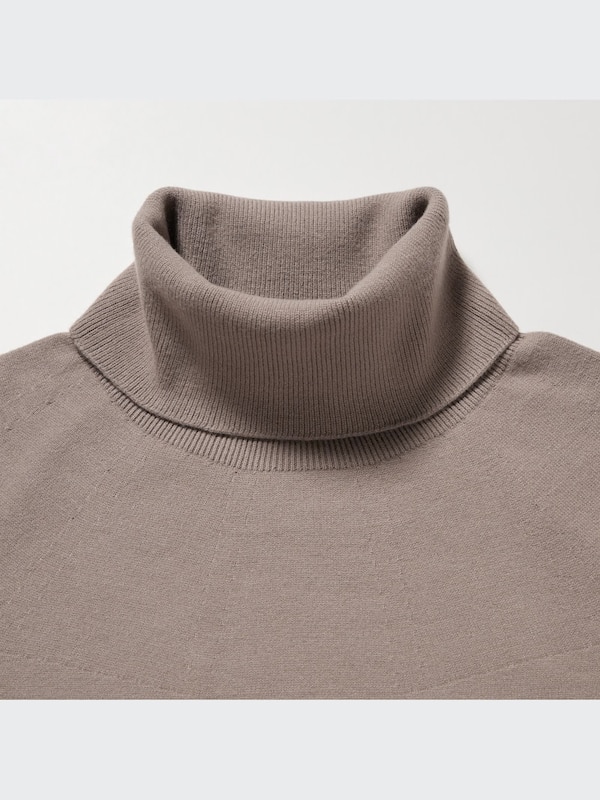 3D Knit Souffle Yarn Long-Sleeve Sweater