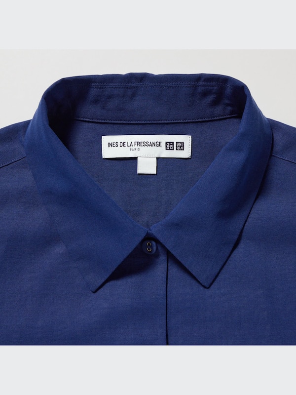 Cotton Sheer Long-Sleeve Shirt