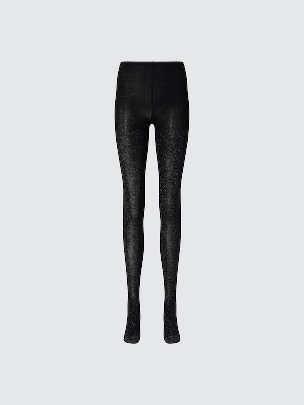 HEATTECH GLITTER KNITTED TIGHTS