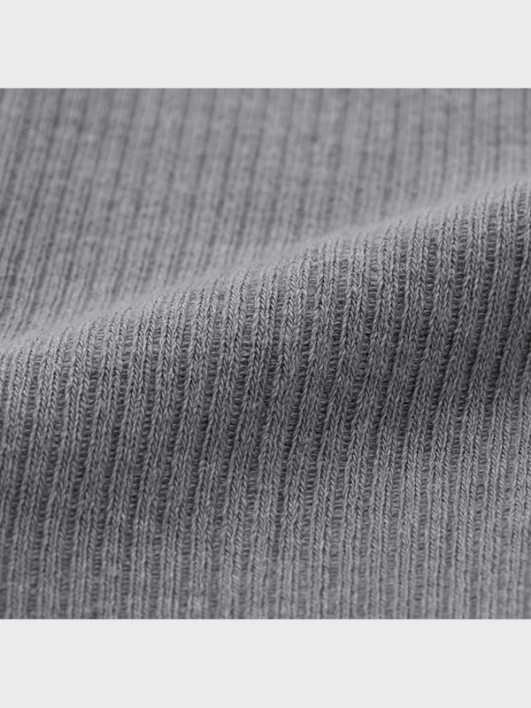 HEATTECH Ribbed Knitted Tights