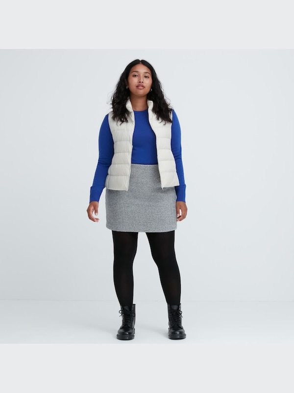 HEATTECH Ribbed Knitted Tights