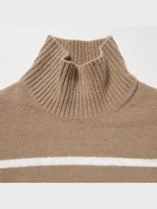 Soufflé Trui met Hoge Hals