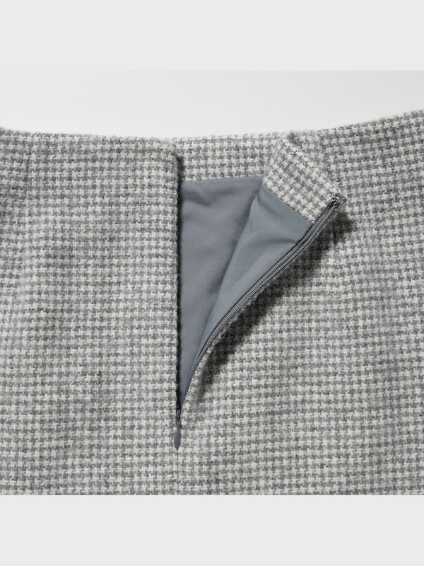 Tweed Mini Skirt (Houndstooth)