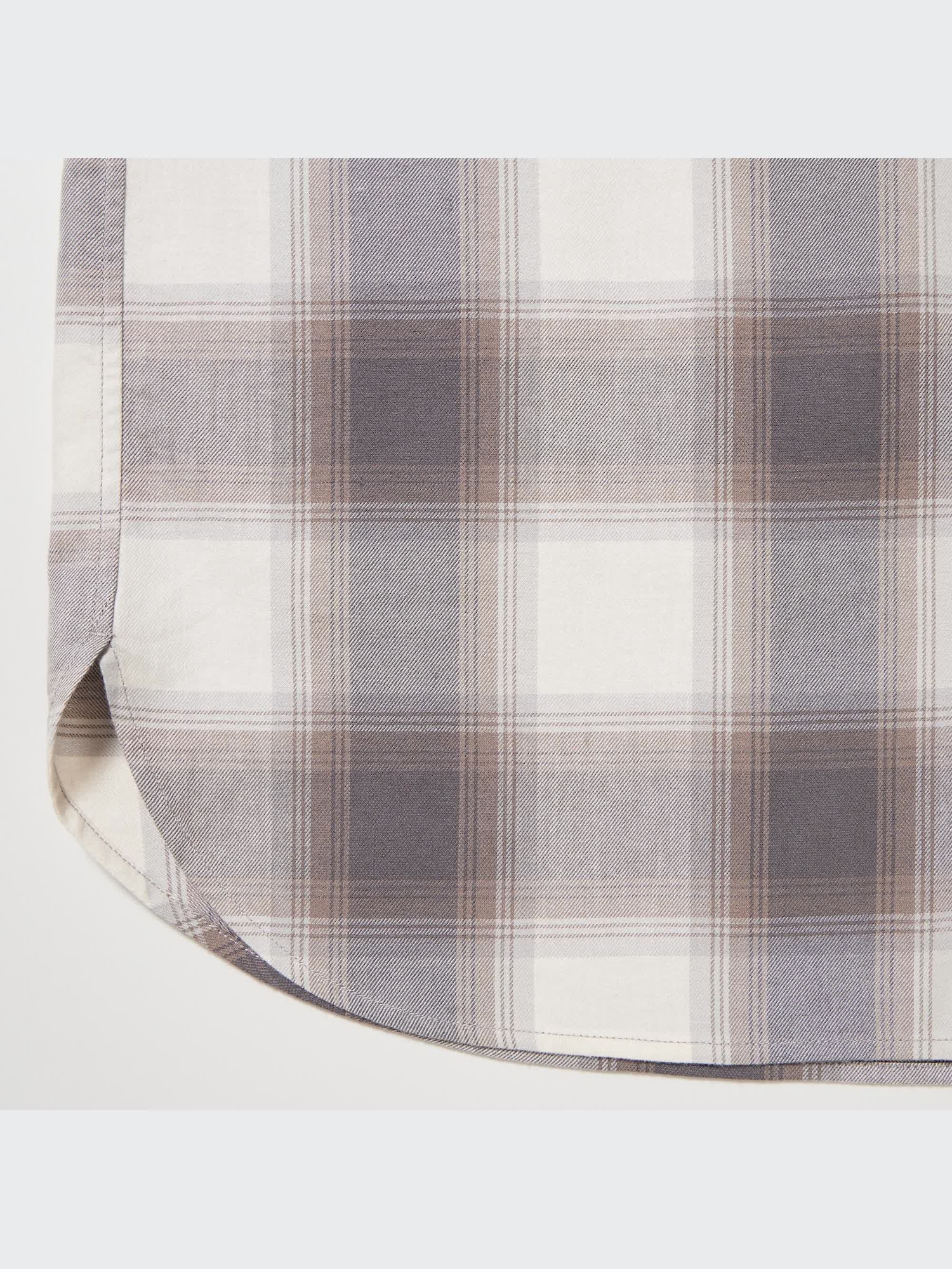 Soft Brushed Checked Long-Sleeve Shirt | UNIQLO US Soft Brushed Checked Long-Sleeve Shirt | UNIQLO US