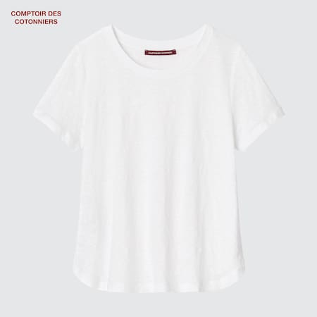 Comptoir des Cotonniers Linen T-Shirt