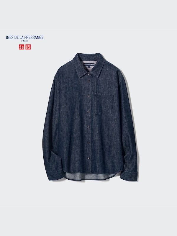 Denim Long-Sleeve Shirt