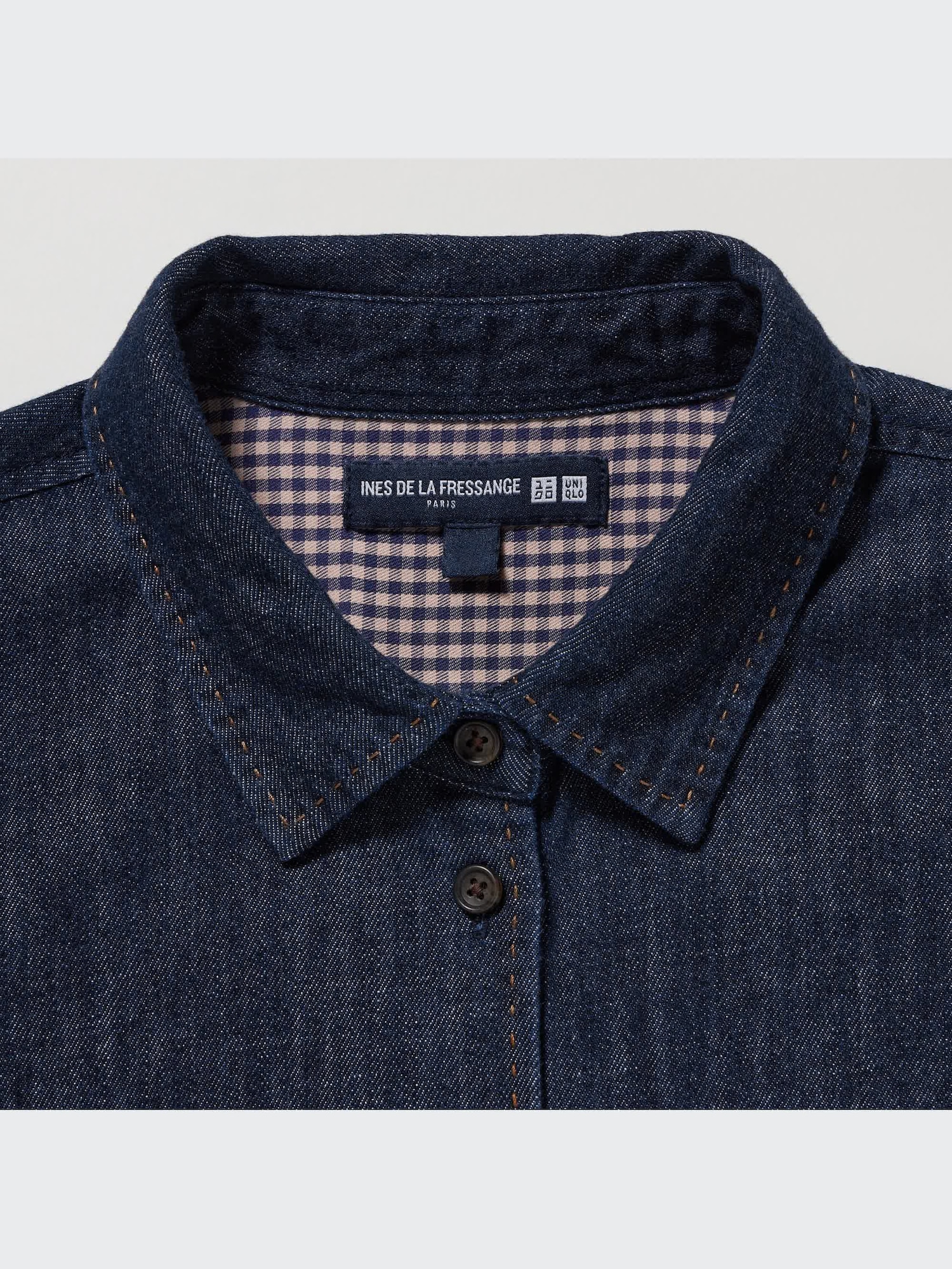 Denim Long-Sleeve Shirt - thumbnail 3