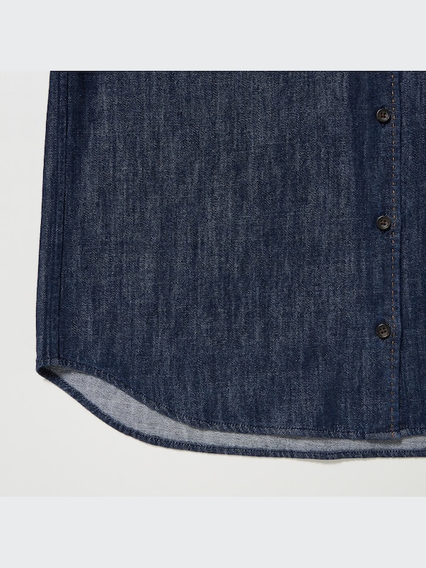 Denim Long-Sleeve Shirt