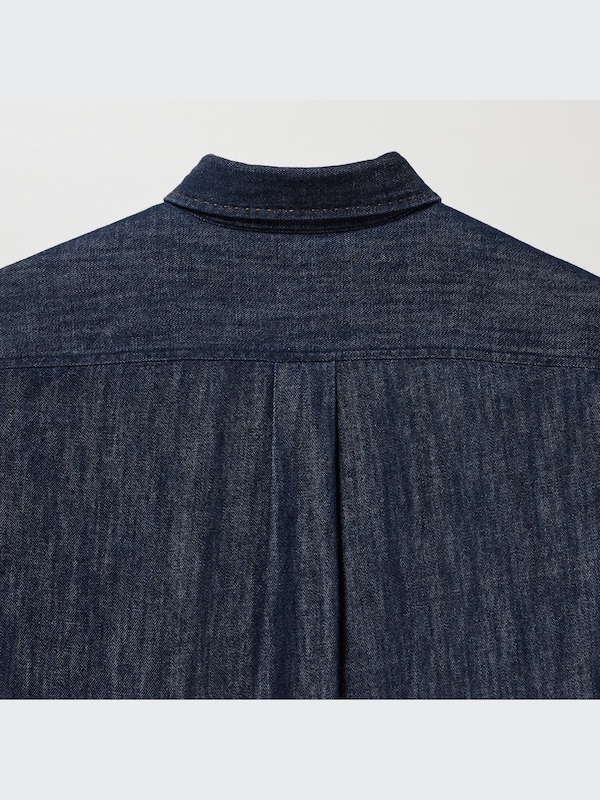 Denim Long-Sleeve Shirt