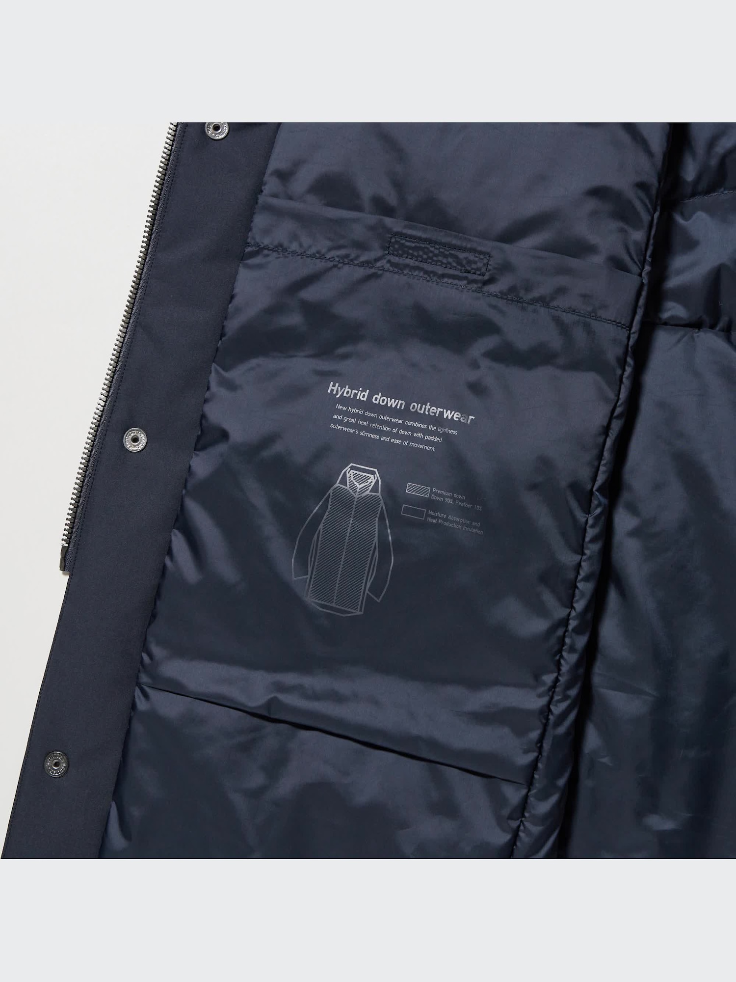 ブリーフィングHYBRID DOWN MA-1 JACKET BRG223M38 Hybrid Down Coat | UNIQLO US