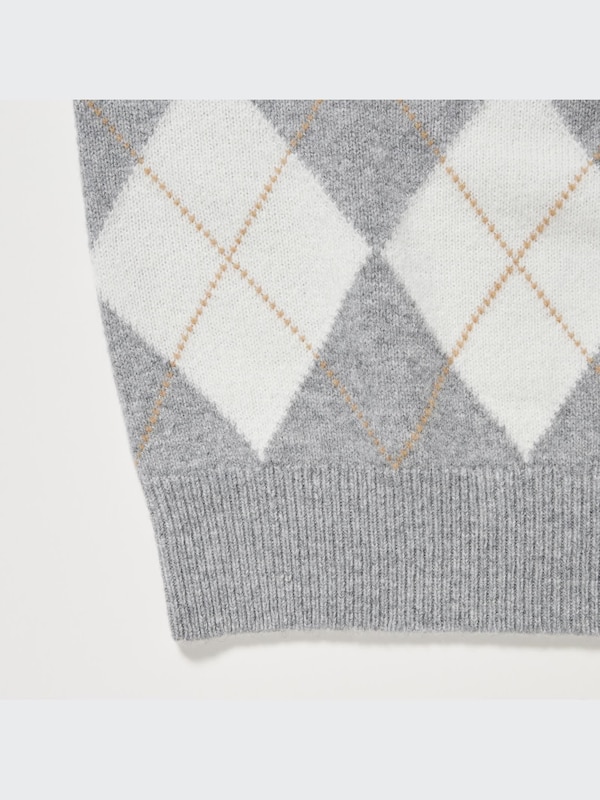 Premium Lambswool Long-Sleeve Crew Neck Sweater