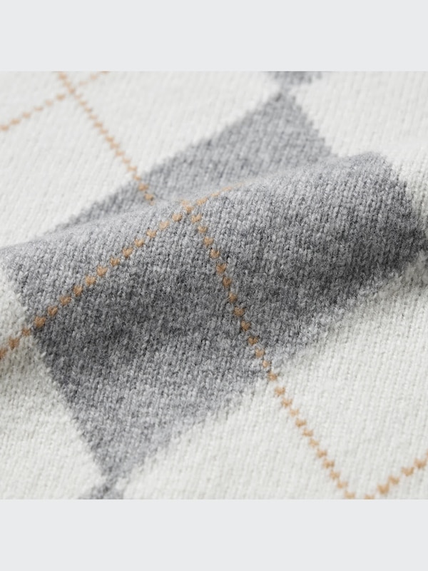 Premium Lambswool Long-Sleeve Crew Neck Sweater
