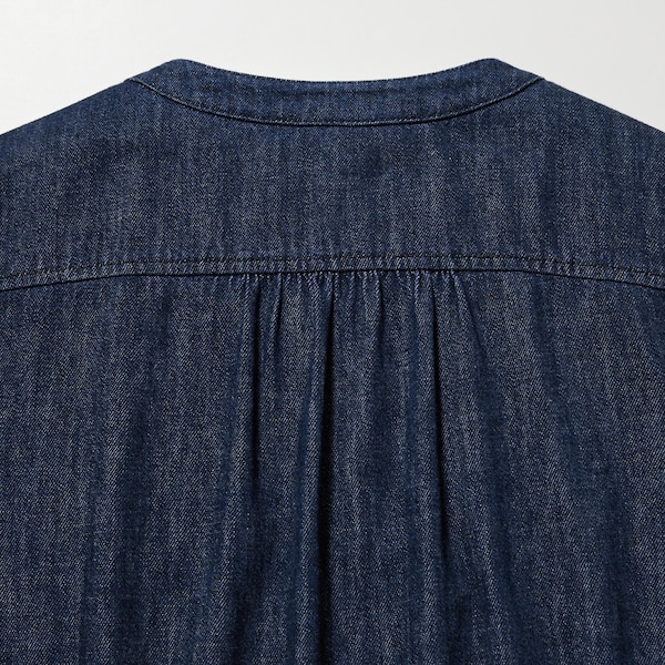 Denim Long-Sleeve Dress | UNIQLO US